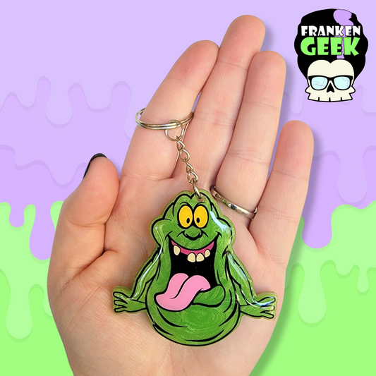 GB Slimer Acrylic and Resin Keychain Bag Charm