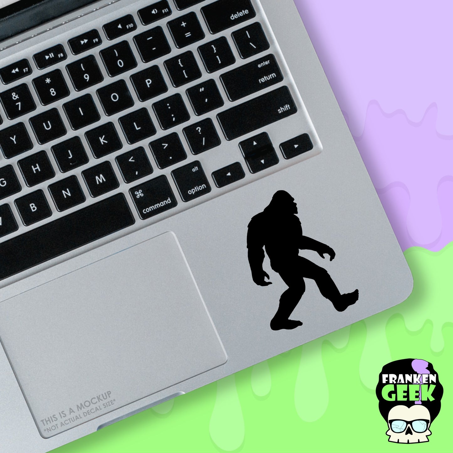 Bigfoot Mini Vinyl Cryptid Decal