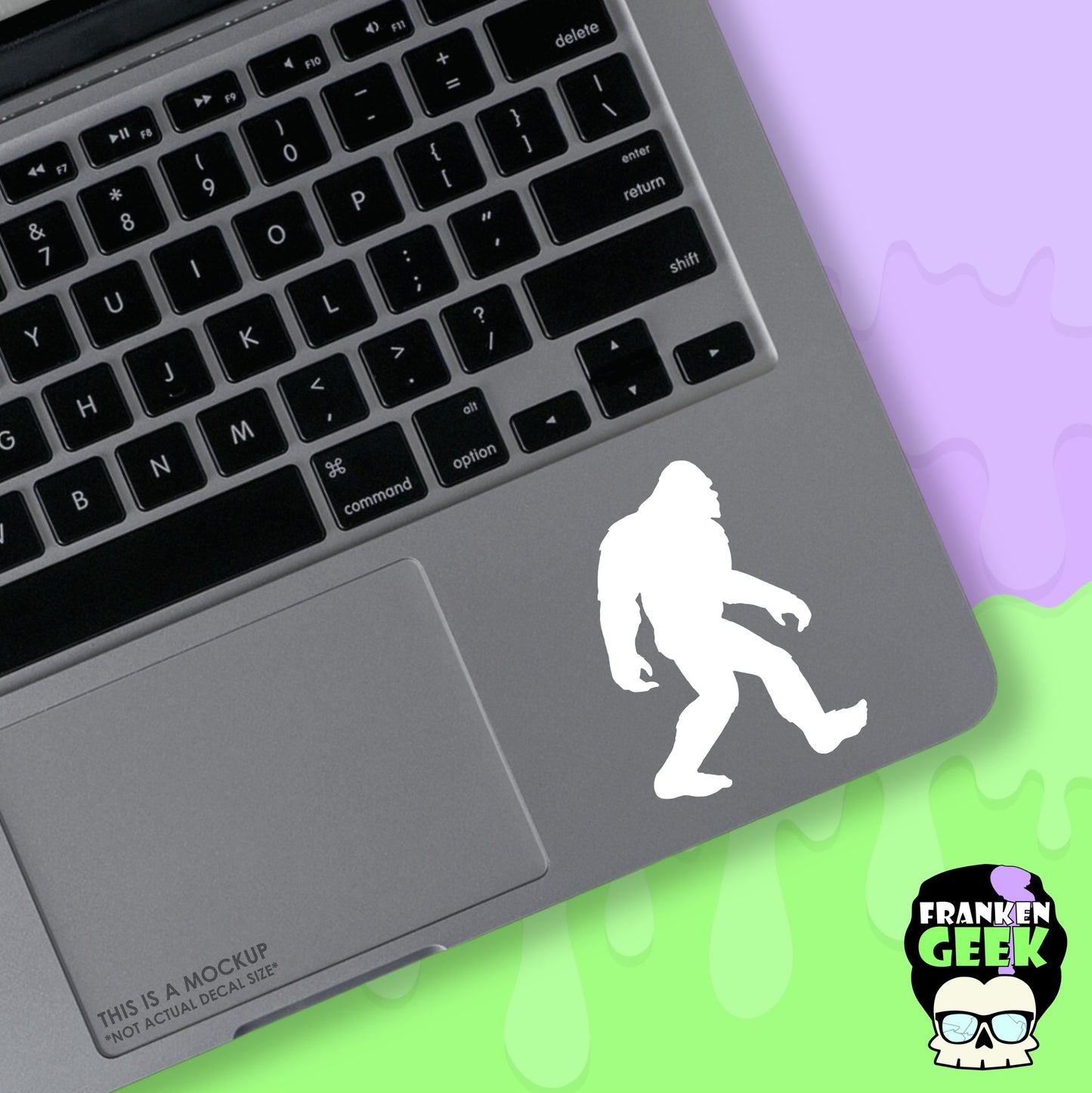 Bigfoot Mini Vinyl Cryptid Decal