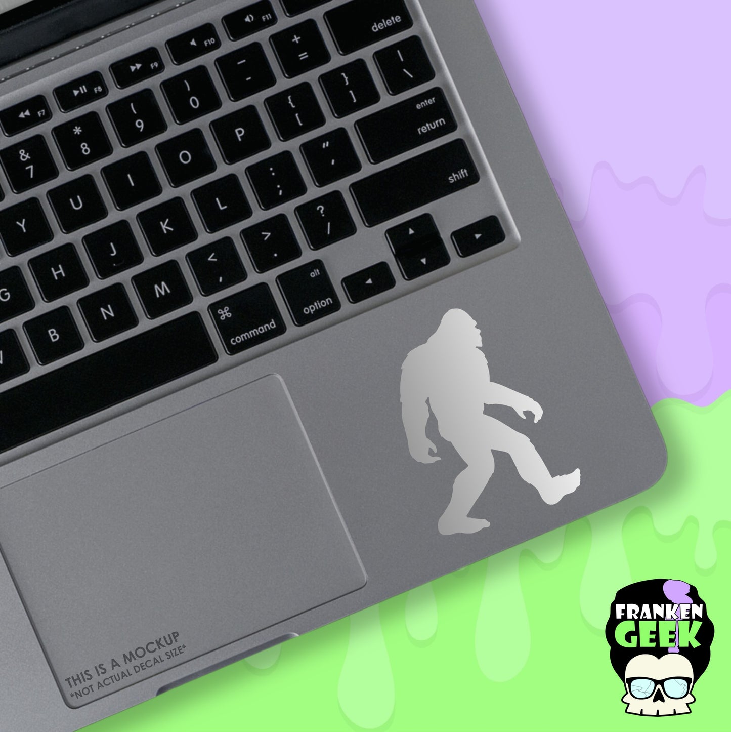 Bigfoot Mini Vinyl Cryptid Decal