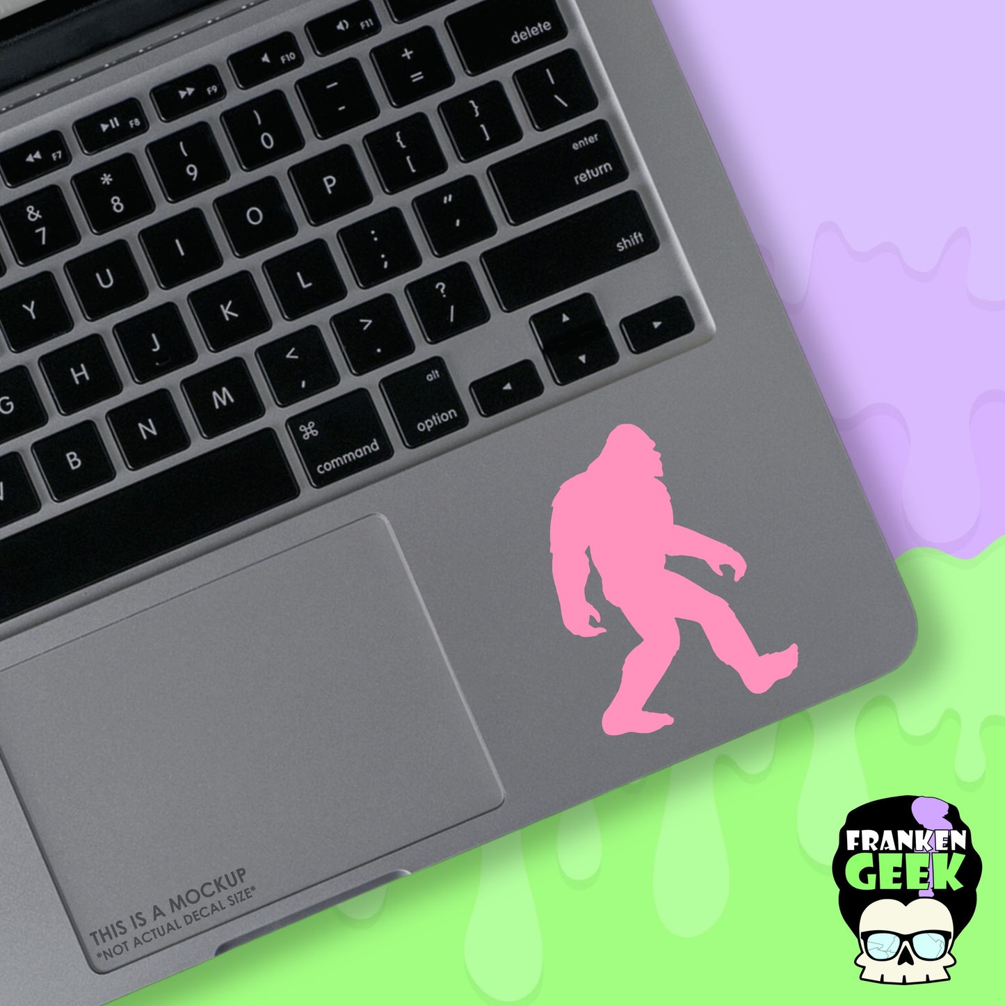 Bigfoot Mini Vinyl Cryptid Decal