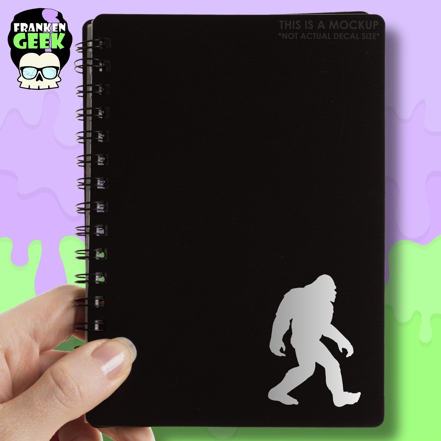 Bigfoot Mini Vinyl Cryptid Decal