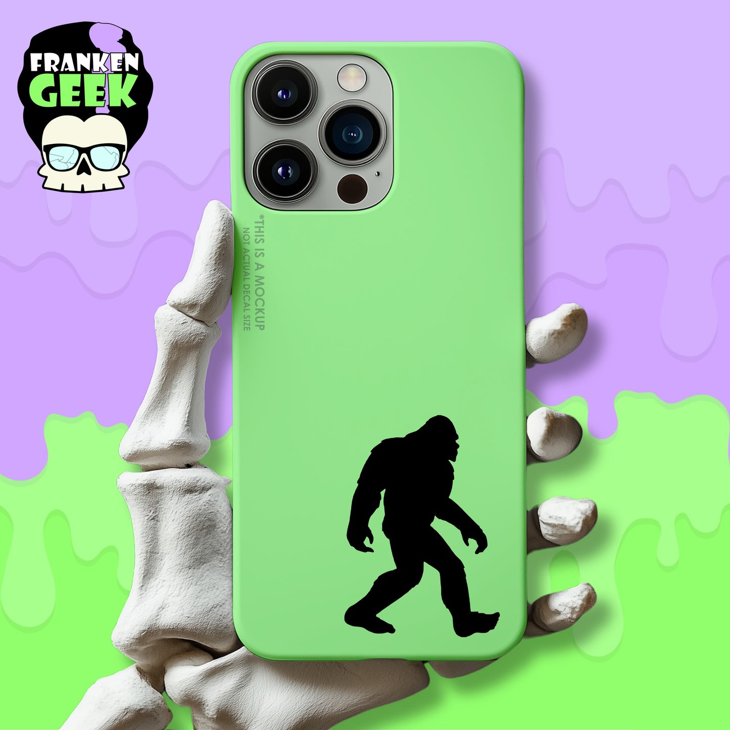 Bigfoot Mini Vinyl Cryptid Decal