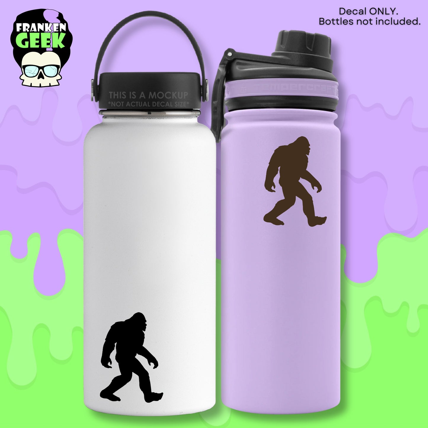 Bigfoot Mini Vinyl Cryptid Decal