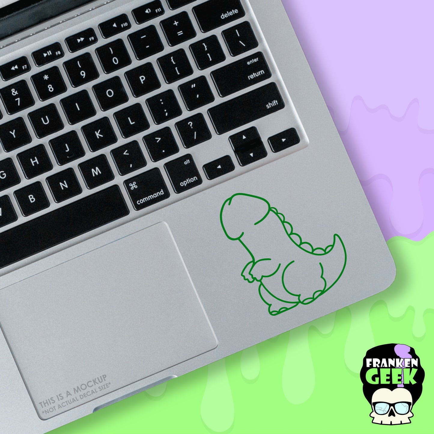 Dickasaurus Mini Vinyl Decal - 18+ Explicit Content