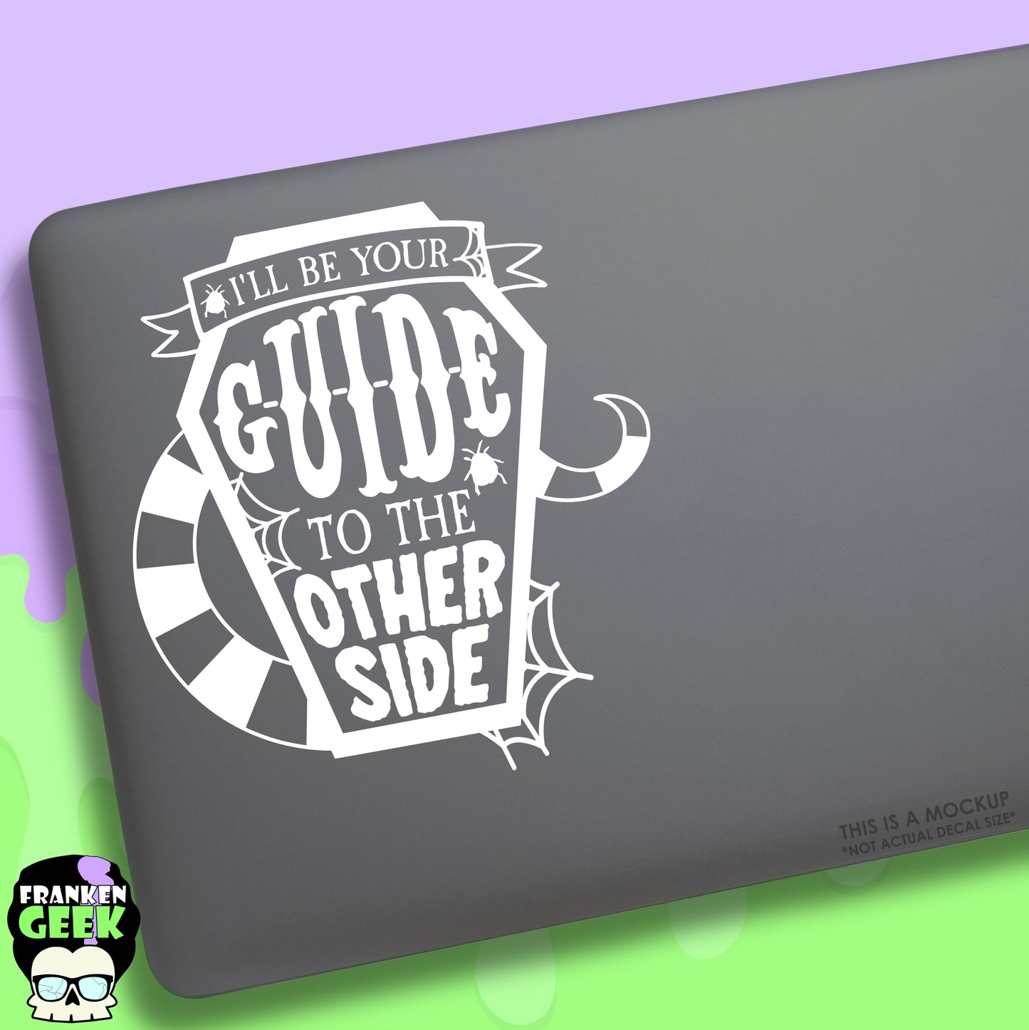 Guide to the Other Side Vinyl Horror Musical Decal