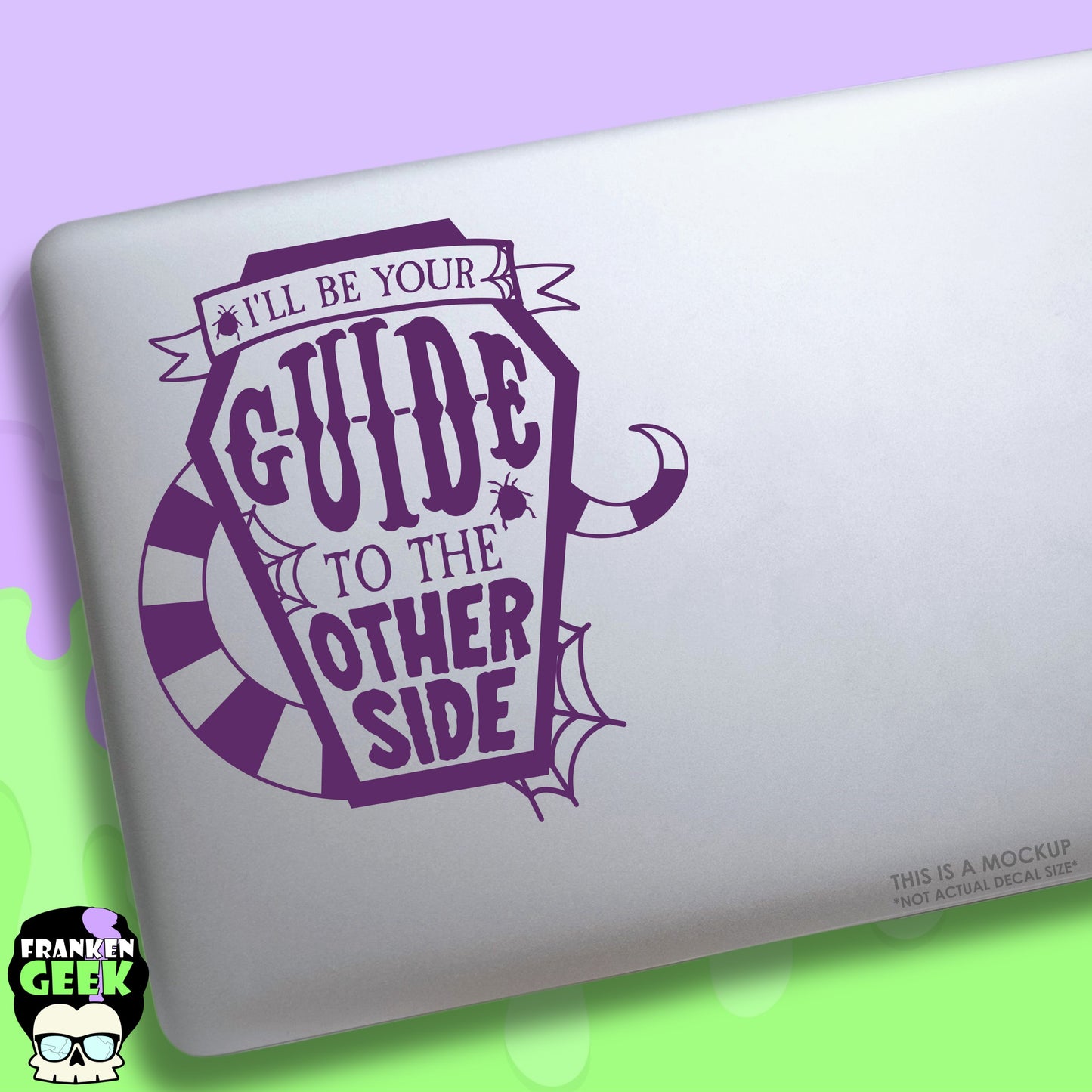 Guide to the Other Side Vinyl Horror Musical Decal