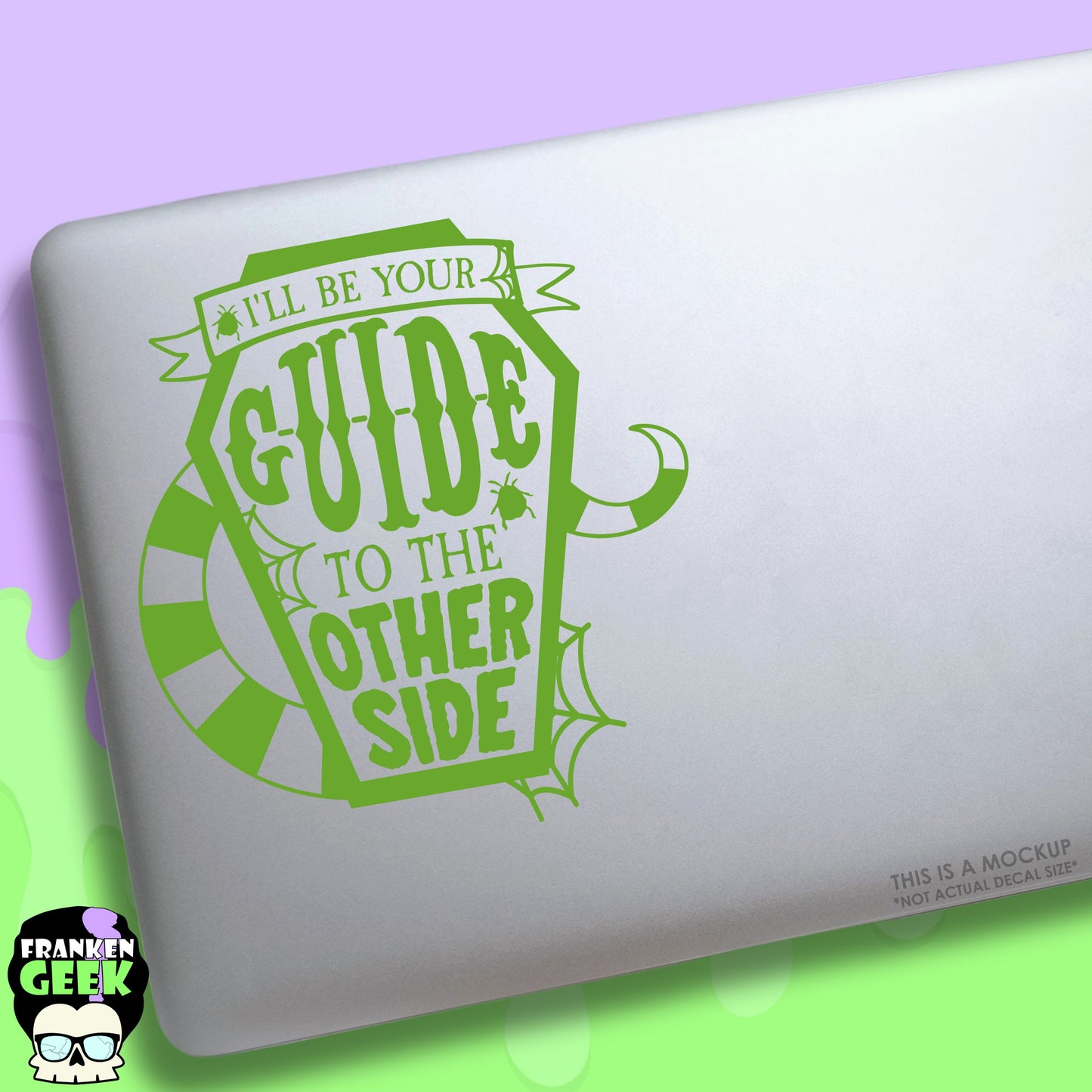 Guide to the Other Side Vinyl Horror Musical Decal