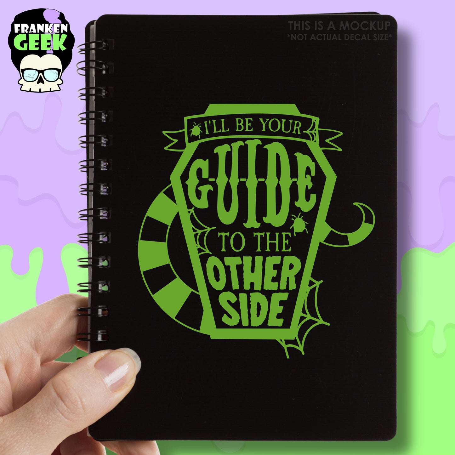 Guide to the Other Side Vinyl Horror Musical Decal