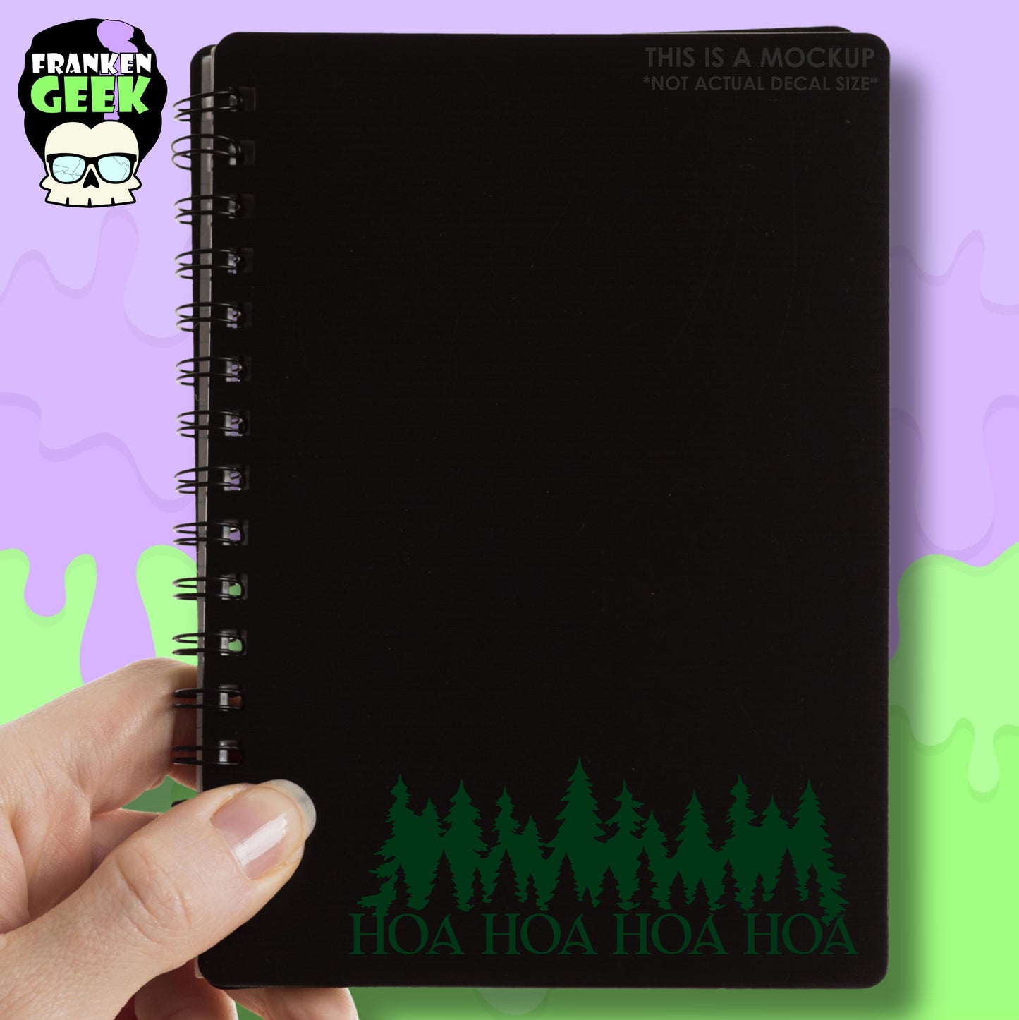 Hoa Hoa Hoa Hoa Forest Vinyl Twilight Decal