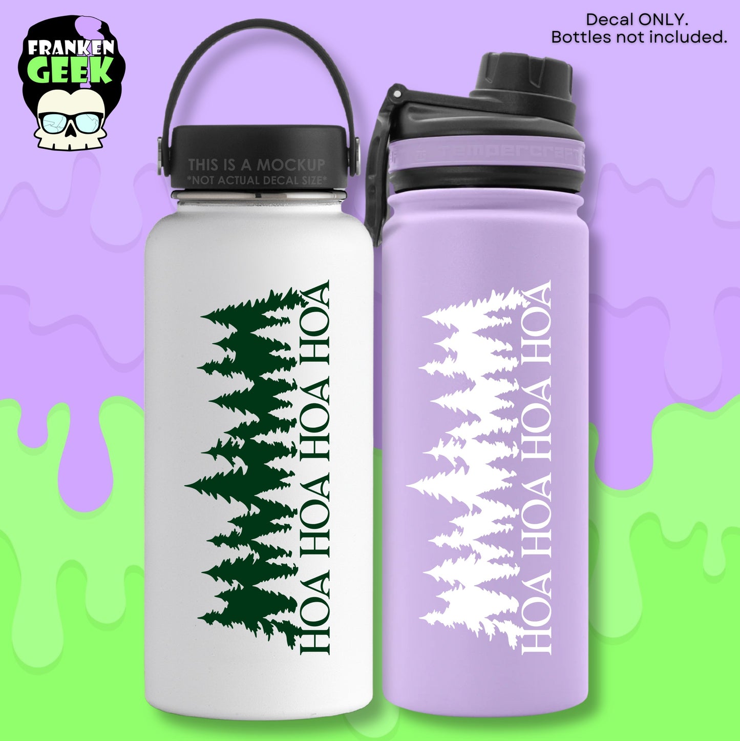 Hoa Hoa Hoa Hoa Forest Vinyl Twilight Decal