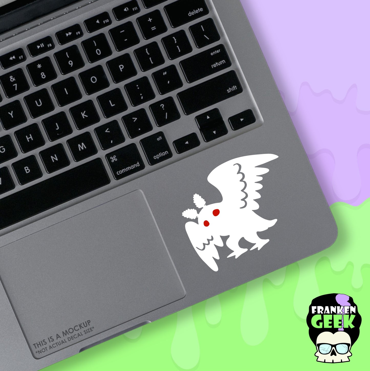 Mothman Mini Vinyl Cryptid Decal