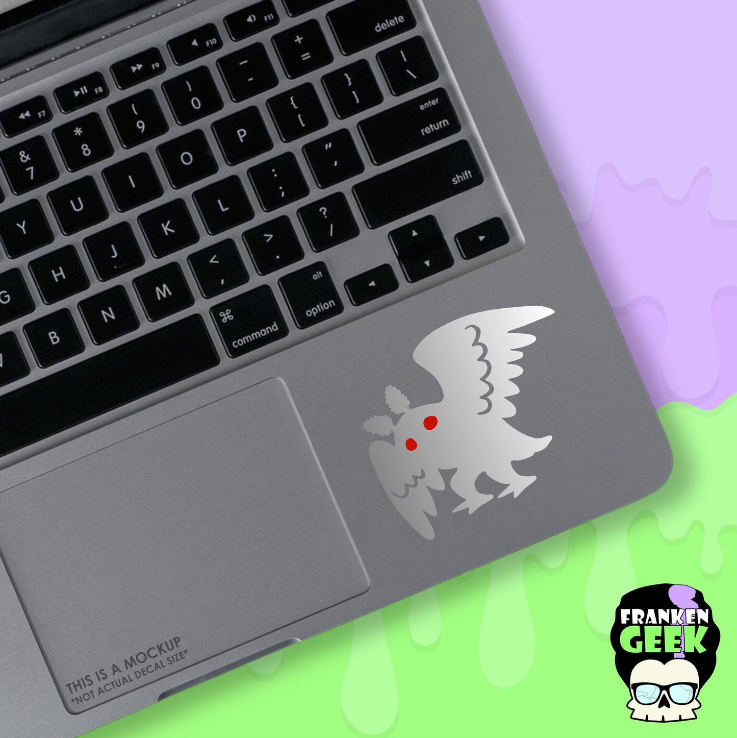 Mothman Mini Vinyl Cryptid Decal