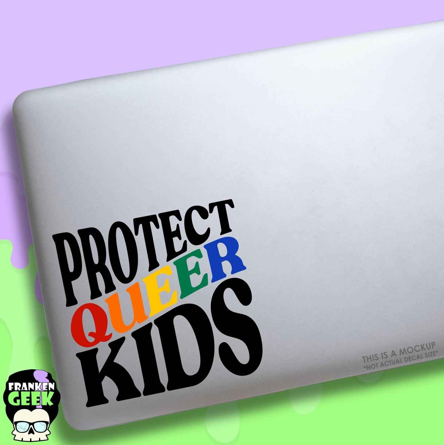 Protect Queer Kids Vinyl Pride Decal