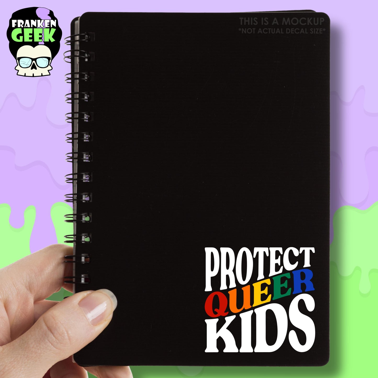 Protect Queer Kids Vinyl Pride Decal