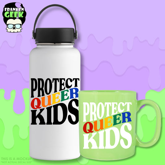 Protect Queer Kids Vinyl Pride Decal