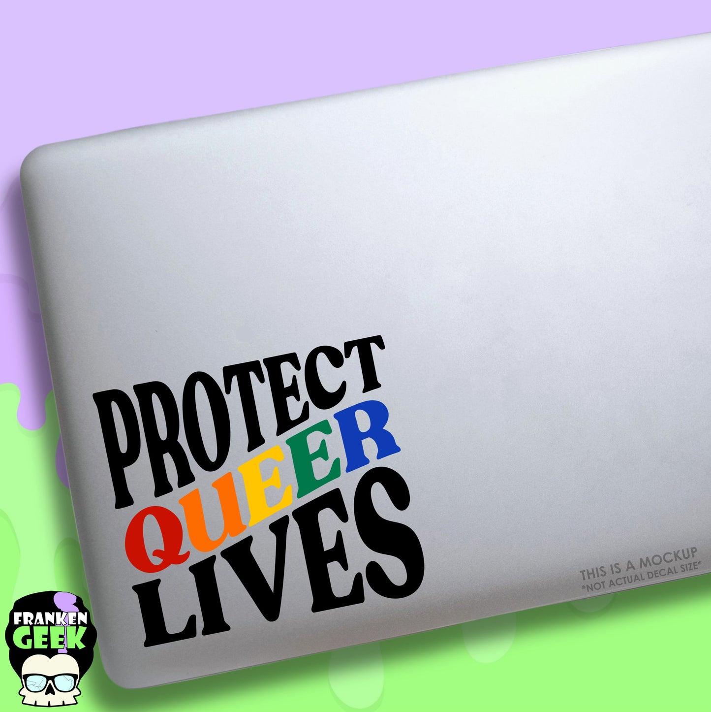 Protect Queer Lives Vinyl Pride Decal