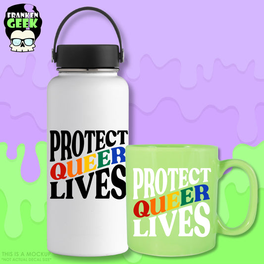 Protect Queer Lives Vinyl Pride Decal