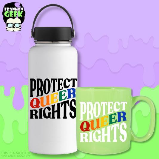 Protect Queer Rights Vinyl Pride Decal