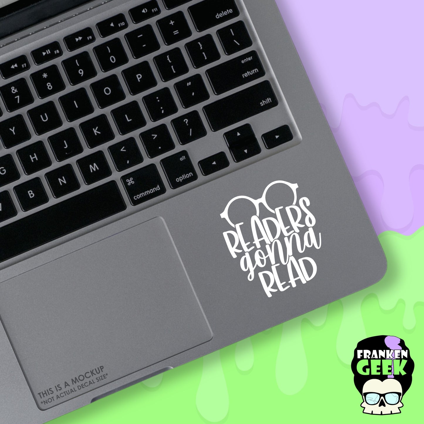 Readers Gonna Read Mini Vinyl Bookish Decal