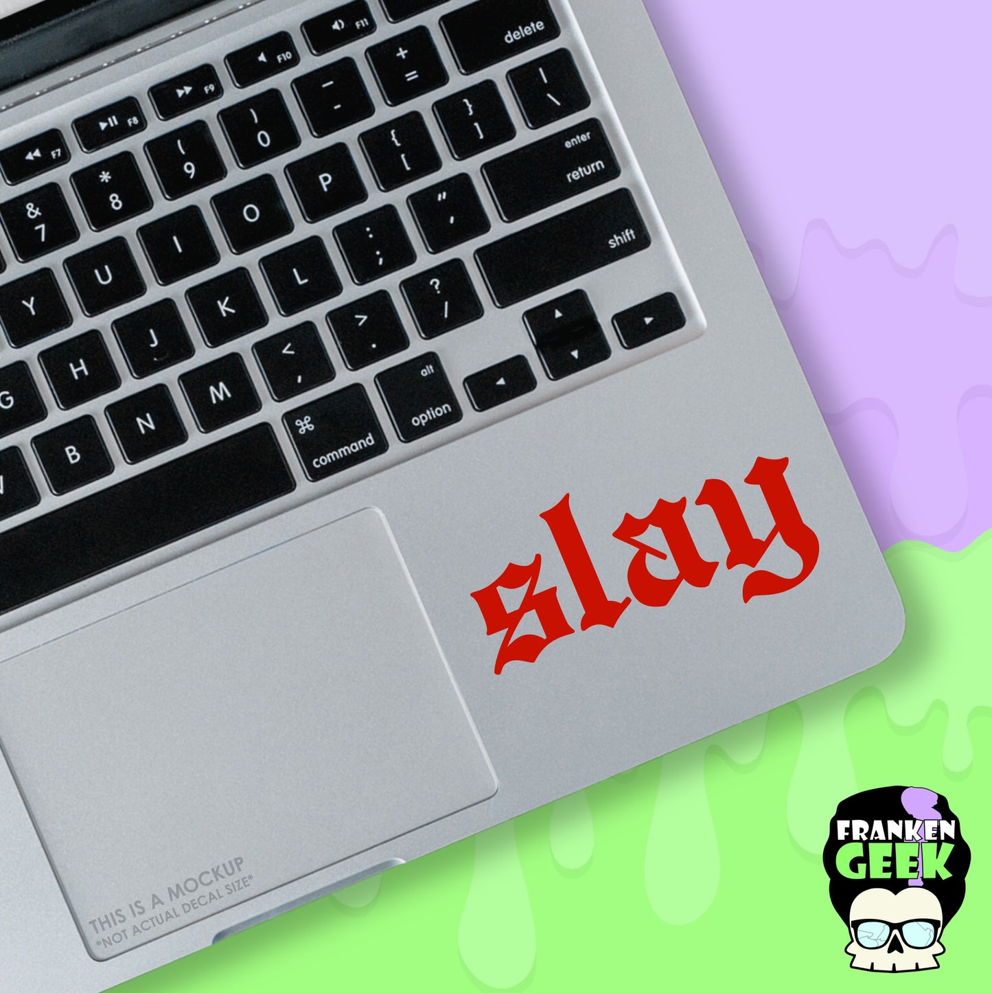 Gothic Slay Mini Vinyl Decal