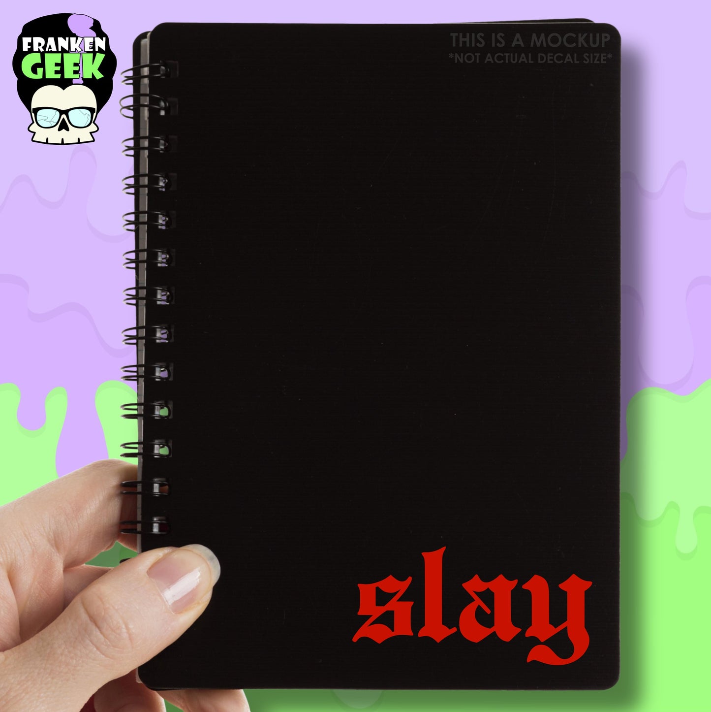 Gothic Slay Mini Vinyl Decal