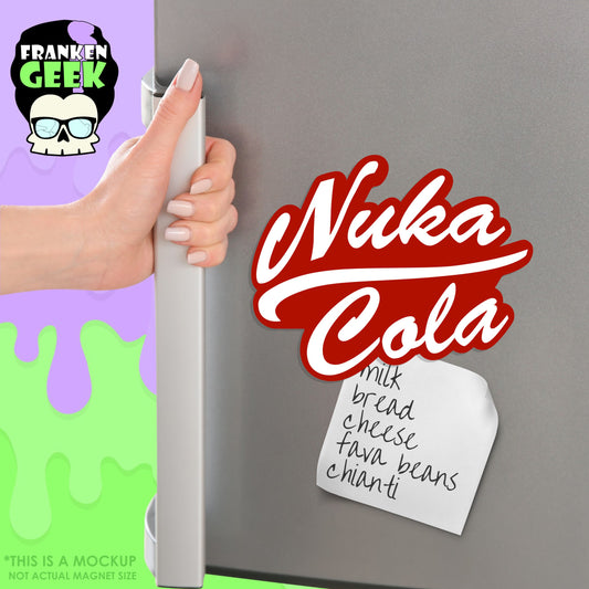 Nuka Cola Layered Vinyl Video Game Magnet