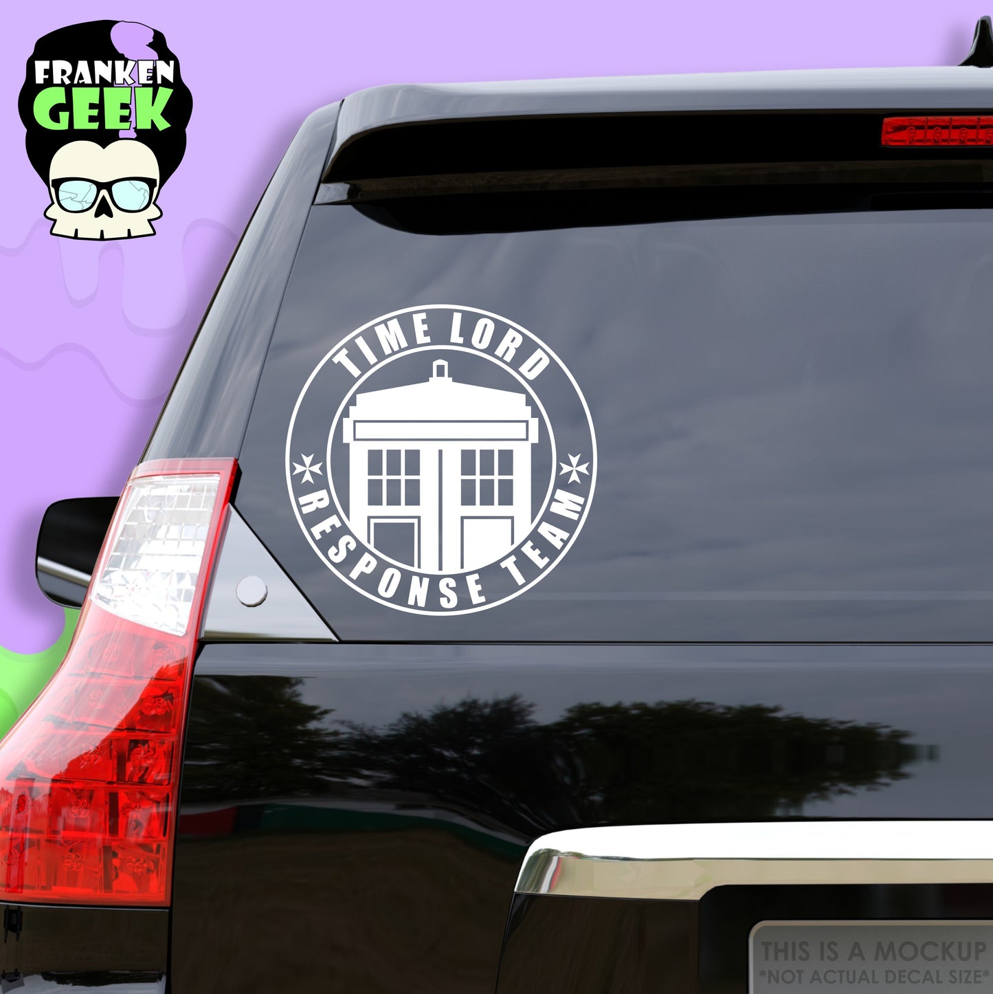 Time Lord Response Team Sci-Fi Vehicle Decal