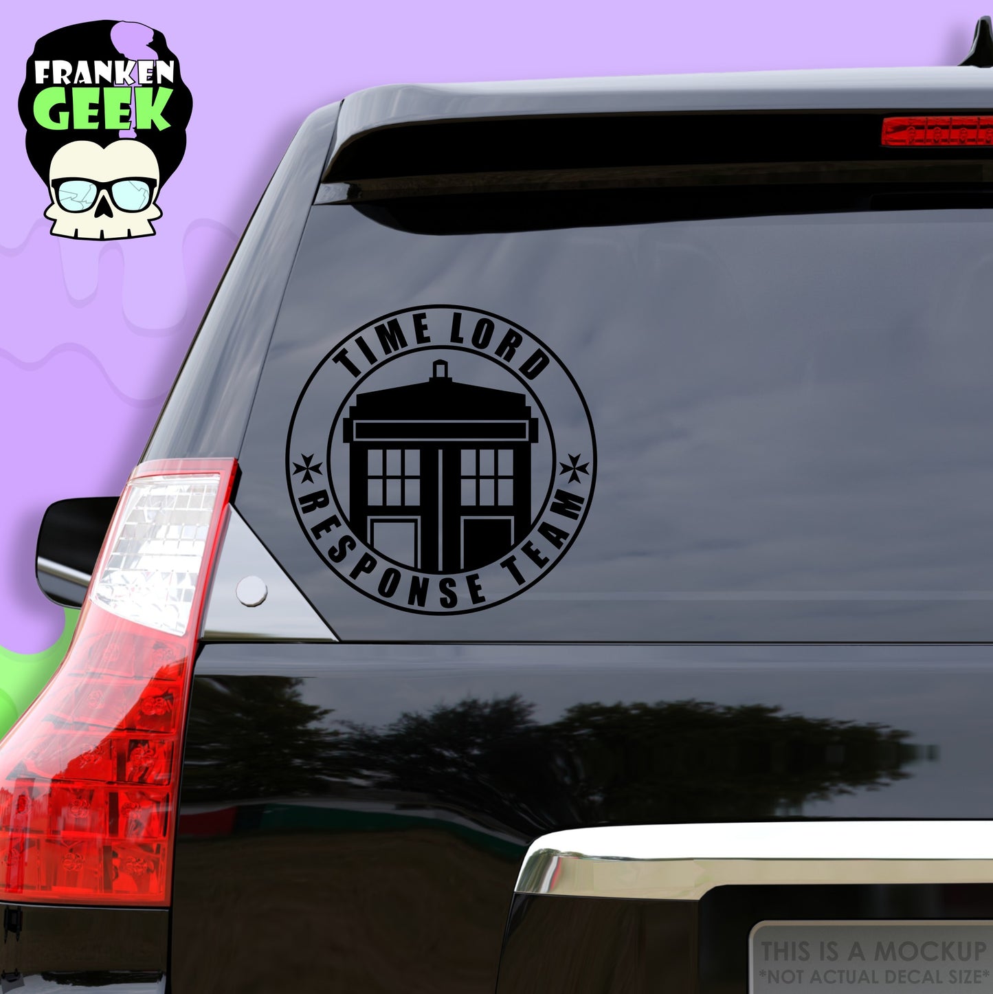 Time Lord Response Team Sci-Fi Vehicle Decal