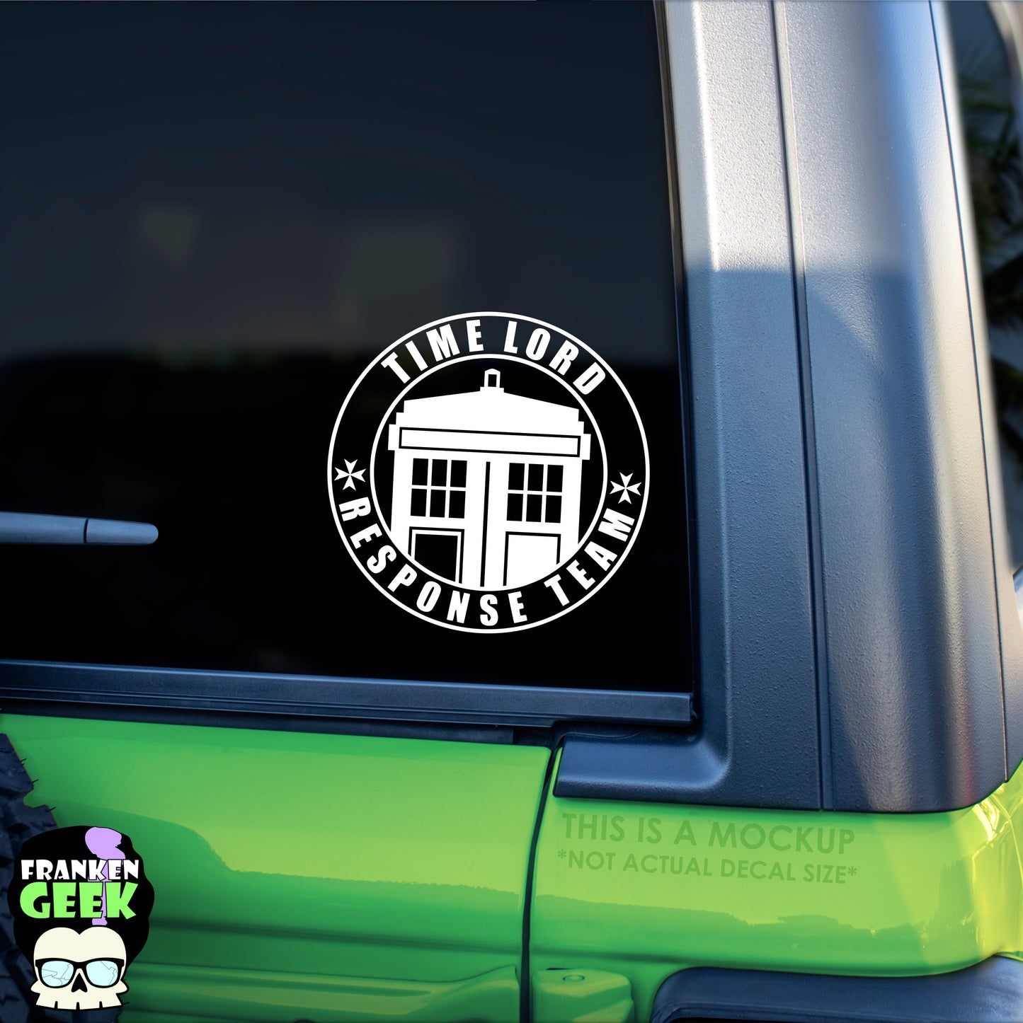 Time Lord Response Team Sci-Fi Vehicle Decal