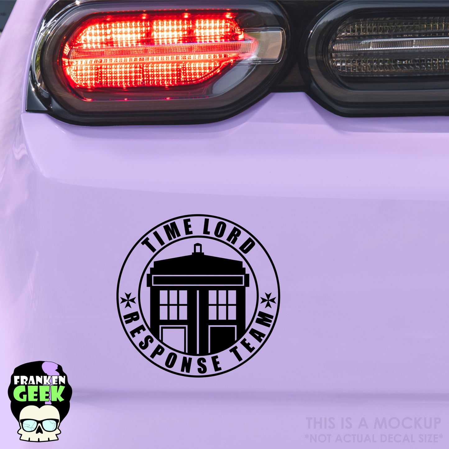 Time Lord Response Team Sci-Fi Vehicle Decal