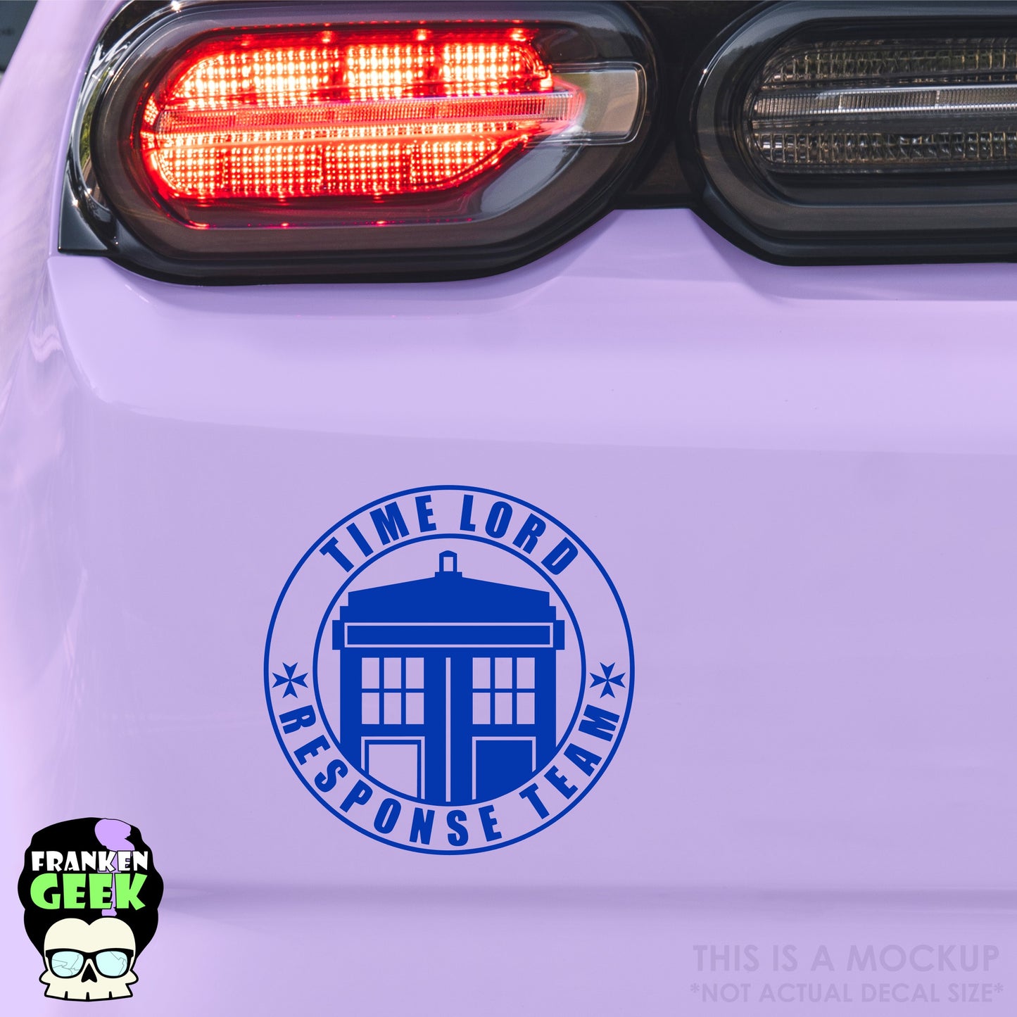 Time Lord Response Team Sci-Fi Vehicle Decal